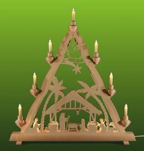 Lichterspitze Christi Geburt doppelt, gro�