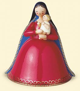 Madonna mit Christkind einfach bemalt