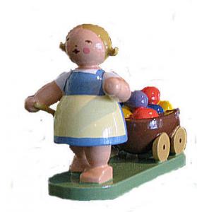 Wendt & K�hn Osterm�dchen mit Wagen