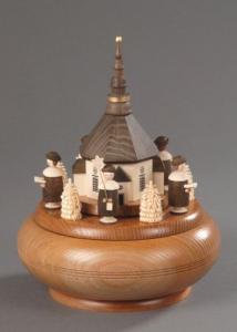 Seiffener Spieldose Motiv Seiffener Kirche