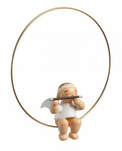 Wendt & K�hn Christbaumengel im Ring mit Querfl�te NEU 2011