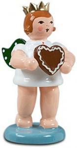 Ellmann Geschenkeengel mit Pfefferkuchenherz mit Krone NEU 2011