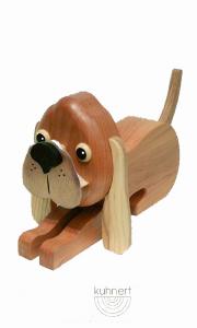 Lustiger Brillenhalter Hund