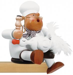 R�uchermann Kantenhocker Koch mit Gans gro�