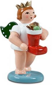 Ellmann Geschenkeengel mit Nikolausstiefel mit Krone NEU 2011