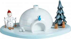 Ellmann R�ucherhaus Schneemann mit Iglu NEU 2012