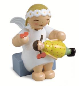 Wendt & K�hn Margeritenengel sitzend mit Puppe NEUHEIT 2013