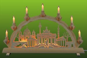 3D Doppelschwibbogen Berliner Motiv, klein