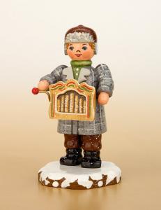 Winterkind Drehorgelspieler