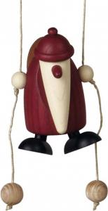 Weihnachtsmann kletternd