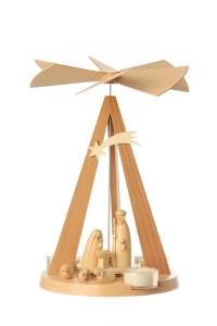 Mini - Delta  Pyramide Öko natur Christgeburt