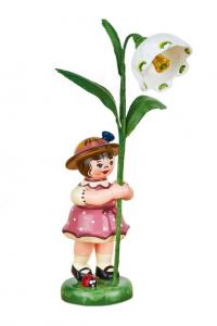 Blumenmädchen mit Märzenbecher 11 cm