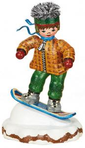 Original Hubrig Winterkinder - Snowboardfahrer