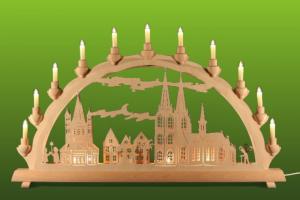 3D Doppelschwibbogen Kölner Dom groß, Schlick & Türk