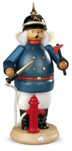 Räuchermann groß Historischer Feuerwehrmann