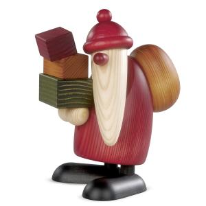 Weihnachtsmann Geschenke tragend, groß