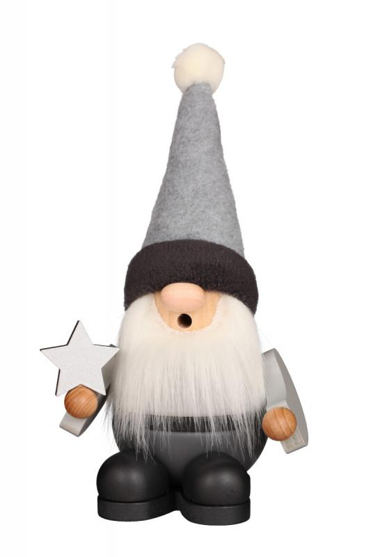 Räuchermann Kugelzwerg grau NEU 2023