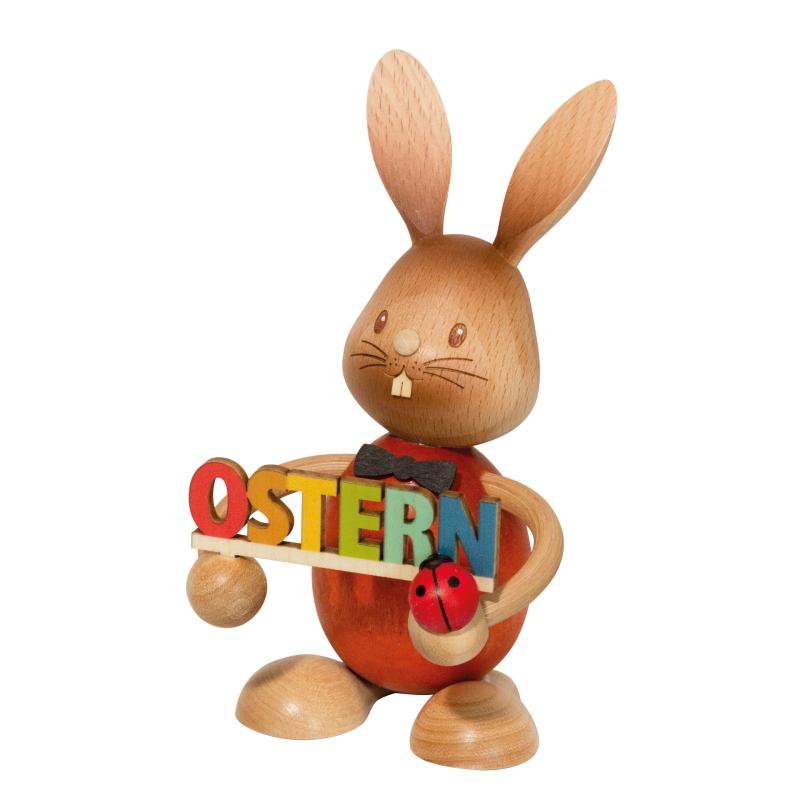Stupsi Hase mit Osterschrift NEU 2026