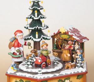 Musikdose Weihnachtszeit Original Hubrig  