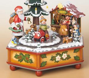 Musikdose Weihnachtszeit Original Hubrig  