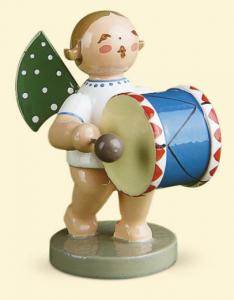 Grünhainichener Engel® mit Pauke