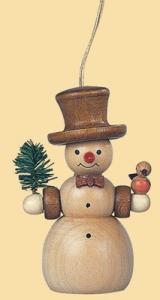 Baumbehang Schneemann natur