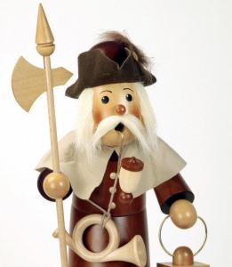 Räuchermann Nachtwächter, natur, groß 50cm