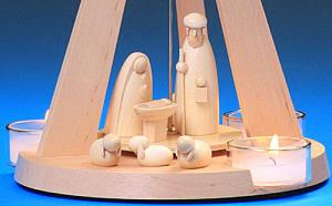 Mini - Delta  Pyramide Öko natur Christgeburt