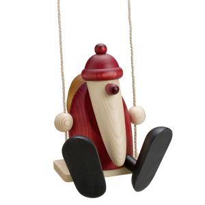 Björn Köhler Weihnachtsmann auf Schaukel, groß