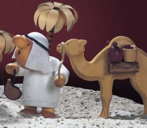 Kamel für Räuchermann Araber