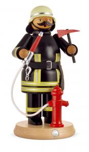 Räuchermann groß Feuerwehrmann