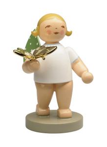 Goldedition Nr.13 Träumer,  Engel mit Schmetterling vergoldet BRAUN!!