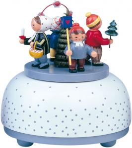 Spieldose Winterkinder - Original KWO Olbernhau