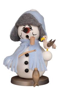 Räuchermann Schneemann Eisangler