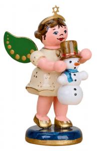 Engel mit Schneemann