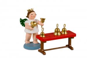 Engel mit Handglockenspiel mit Krone Neu 2022