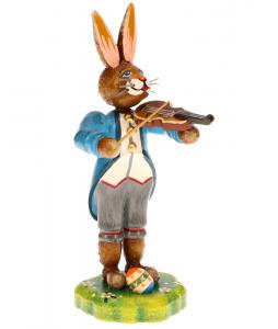 Hubrig`s Hasenland Hasenmusikant mit Geige Neu 2024