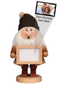 Räuchermann Wichtel mit Bilderrahmen Neu 2025