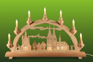 3D Doppelschwibbogen Kölner Dom klein, Schlick & Türk LED