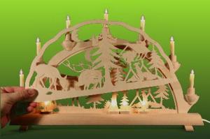 3D Doppelschwibbogen Kölner Dom klein, Schlick & Türk LED