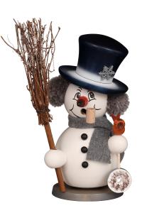 Räuchermann Schneemann grau Neu 2026